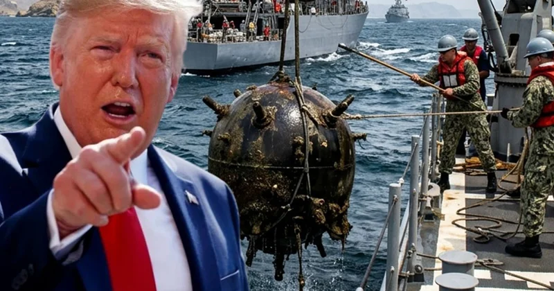 Trump: Hürmüz de mayın temizleme sürecini başlatıyoruz