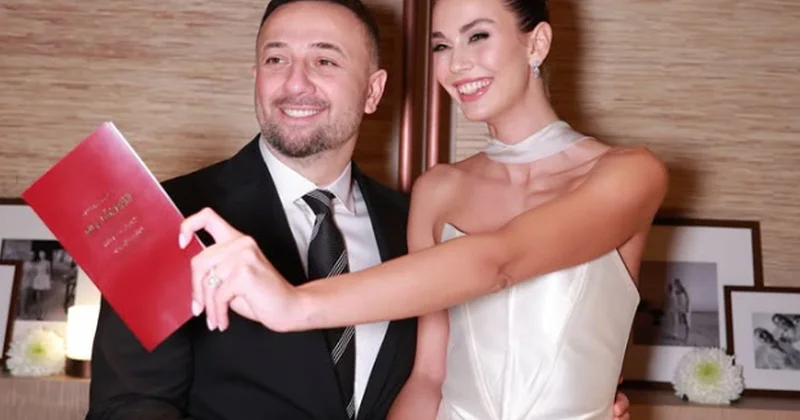 Sürpriz nikah! Sezgi Sena Akay evlendi