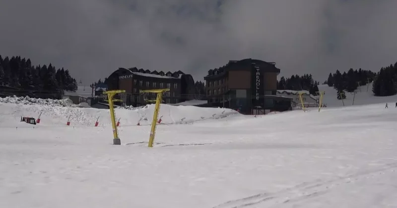 Uludağ’da kar kalınlığı 150 santime ulaştı