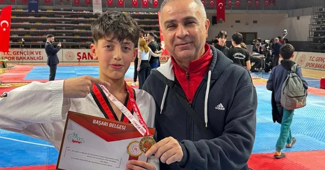 Okul sporları şampiyonasında Arabanlı sporcu Öztürk şampiyon oldu Gaziantep Haberleri