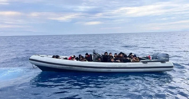 Aydın açıklarında göçmen operasyonu: 25 düzensiz göçmen ile 1 organizatör yakalandı Gündem Haberleri