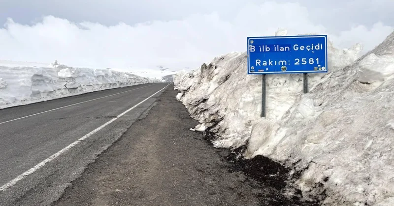Ardahan Ardanuç kara yolu kar nedeniyle ulaşıma kapatıldı