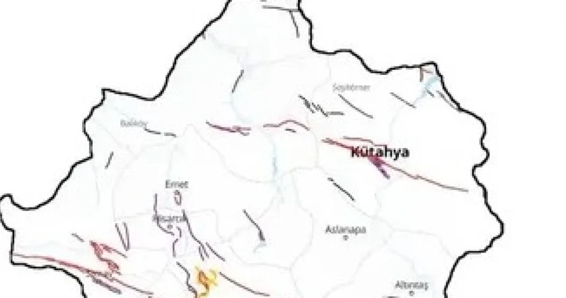 Kütahya deprem risk haritası 2026: Kütahya da fay var mı? Kütahya deprem riskli ilçeler hangileri?
