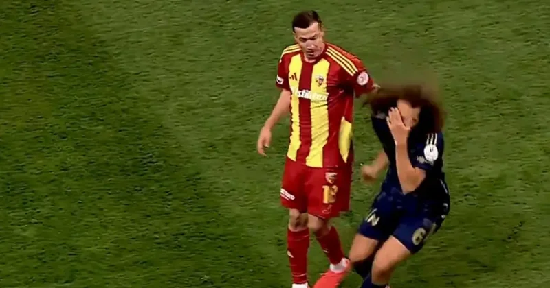 Fenerbahçe den Kayseri de kırmızı kart itirazı! Hakem kararını değiştirmedi