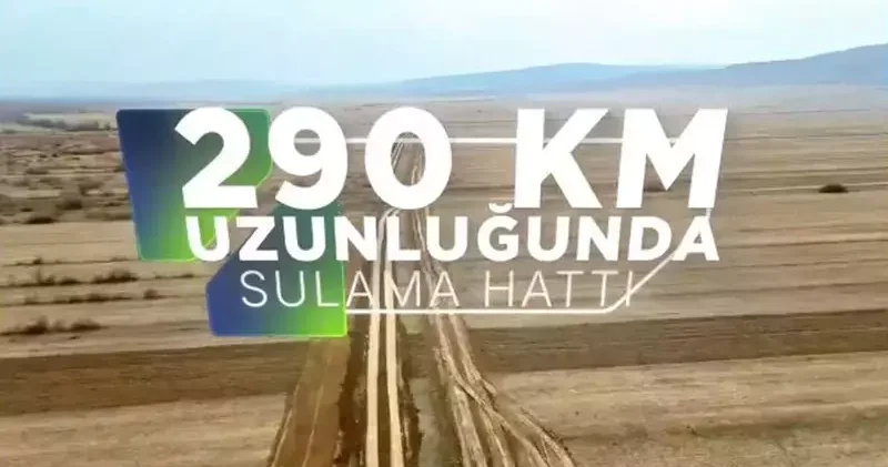 Bakan Yumaklı: Koyunbaba Barajı Sulaması nda çalışmalar aralıksız sürüyor