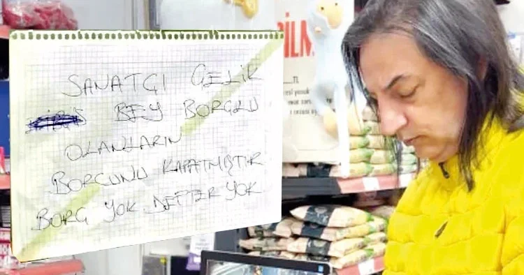 Konya’da borç defterini kapattı