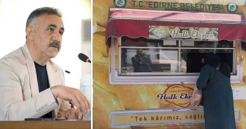 CHP li Edirne Belediyesi nin halk ekmek oyunu Edirne Haberleri