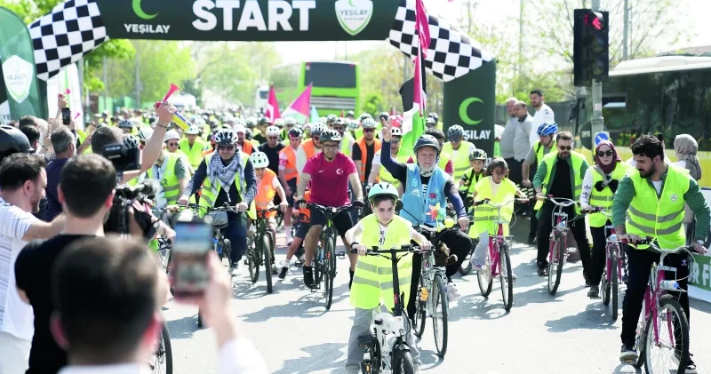 Pedallar Sumud için döndü Gündem Haberleri