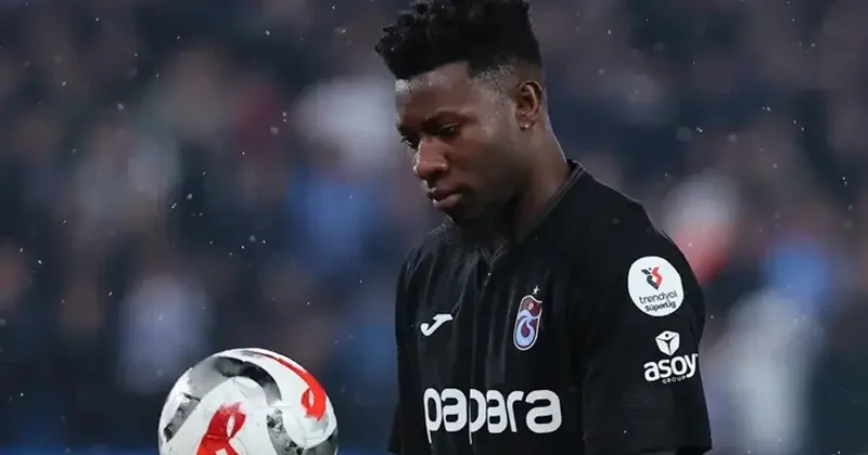 Trabzonspor da Onana sürprizi! Geleceği merak konusuydu Fanatik Gazetesi Trabzonspor (TS) Haberleri Spor