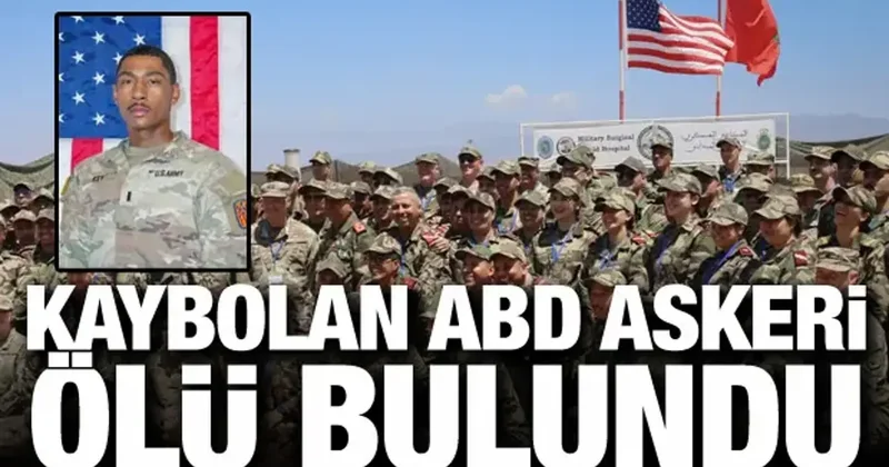 Kaybolan ABD askerinin cansız bedenine ulaşıldı
