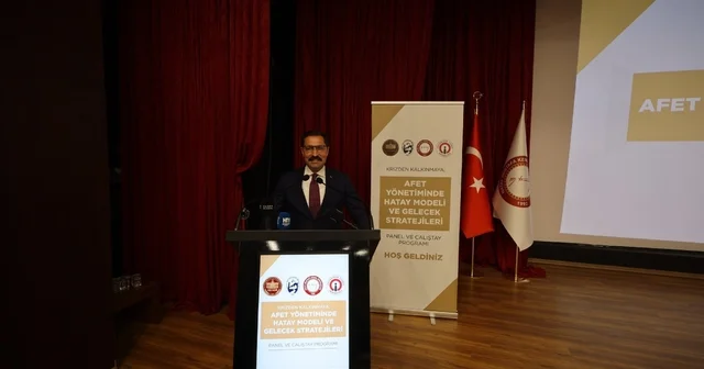 Hatay da Afette Hatay Modeli paneli başladı Hatay Haberleri