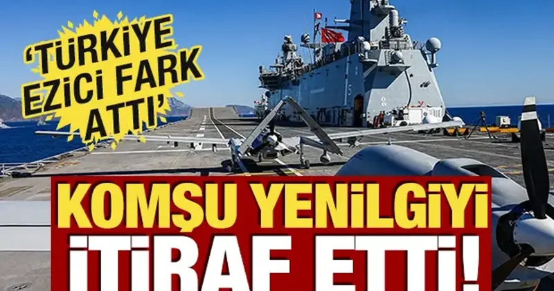 Komşu yenilgiyi itiraf etti! Türkiye ezici fark attı