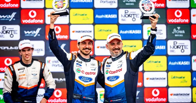 Türk ralli sporcuları Portekiz de zirveye çıktı