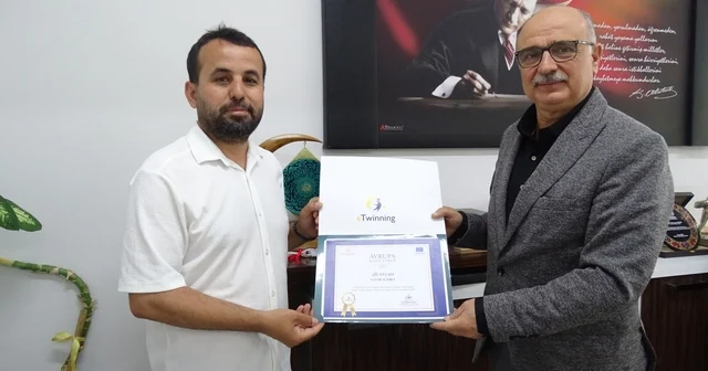 Havran da eTwinning Ulusal ve Avrupa Kalite Etiketi ödül töreni düzenlendi Balıkesir Haberleri