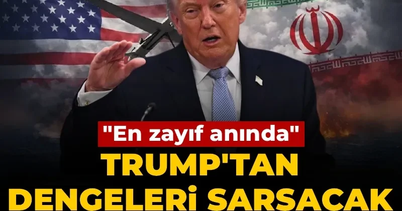 Trump tan dengeleri sarsacak Ateşkes çıkışı: En zayıf anında