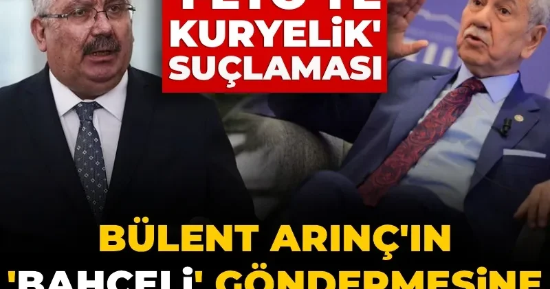 Bülent Arınç ın Bahçeli göndermesine MHP den sert yanıt: Semih Yalçın dan FETÖ’ye kuryelik suçlaması