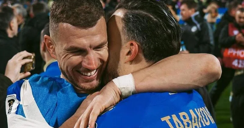 Edin Dzeko nun hayali gerçek oldu