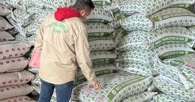 Kars ta yem işletmelerine sıkı denetim: Güvenilir yem için kontroller aralıksız sürüyor Kars Haberleri