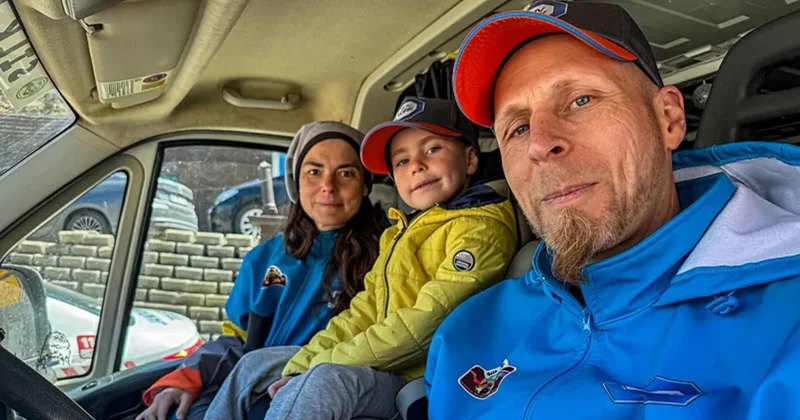 Alman çift ve oğlu Nepal yolunda