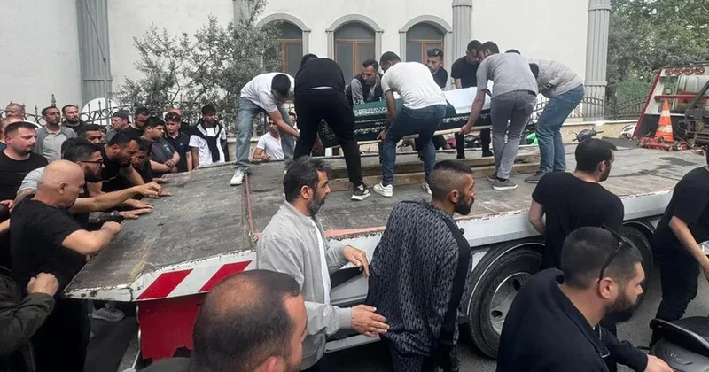 Yüksesk ses tartışmasında can veren esnafın cenazesi çekici üstünde taşındı