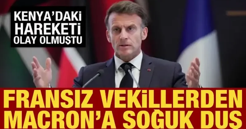 Fransız vekillerden, Macron a sömürgeci hareketi tepkisi
