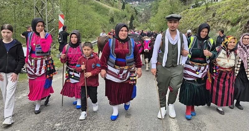 Yaylaya horonlu göç