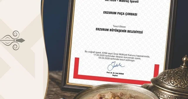 Başkan Sekmen; Erzurum Paça Çorbası tescilllendi Erzurum Haberleri