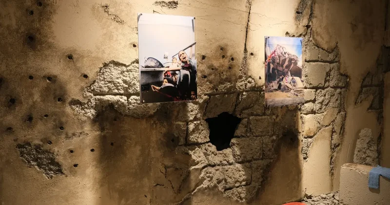 İletişim Başkanlığından Gazze Mektupları sergisi: Savaşın izlerini gözler önüne seriyor