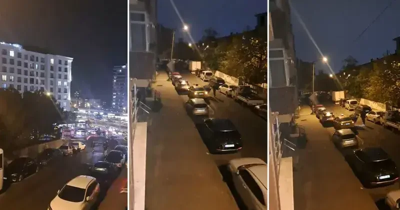 Eyüpsultan de taksicinin boynuna ip geçirilerek gasbedildiği anlara ait yeni görüntüler ortaya çıktı