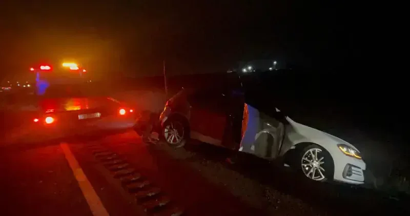 Kayseri de iki otomobil çarpıştı; anne ve oğlu yaralandı