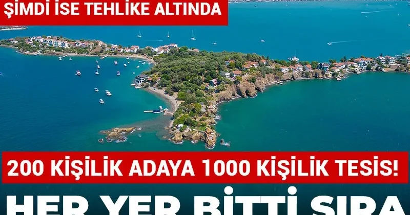 Şövalye Adası ranta açıldı: 200 kişinin yaşadığı adaya 1000 kişilik tesis yapılacak