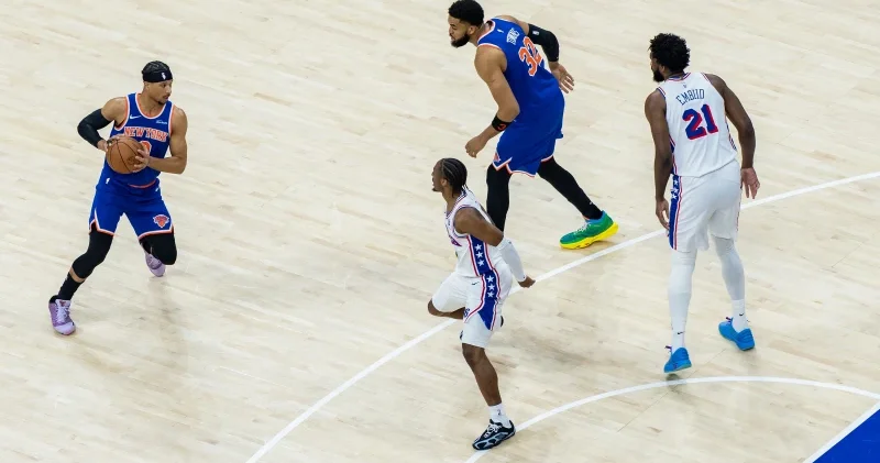 NBA de 76ers ı süpüren Knicks konferans finaline çıktı Basketbol Haberleri