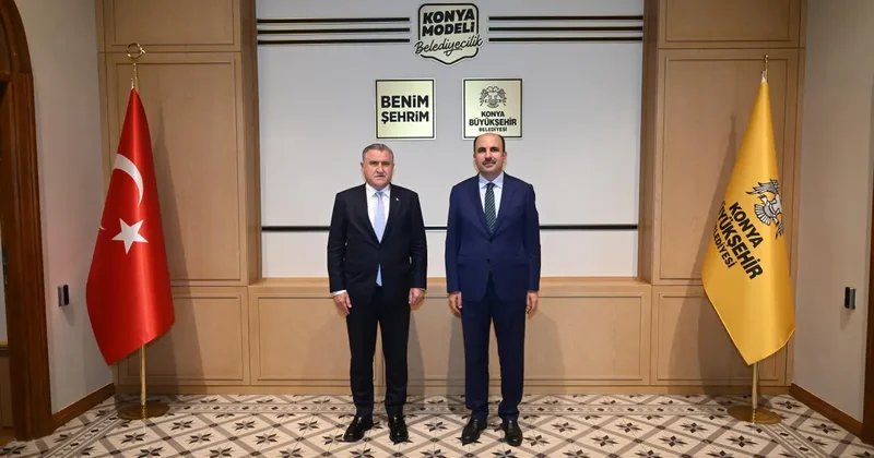 Bakan Bak ve Ak Parti Genel Başkan Yardımcısı Büyükgümüş, Başkan Altay’ı ziyaret etti