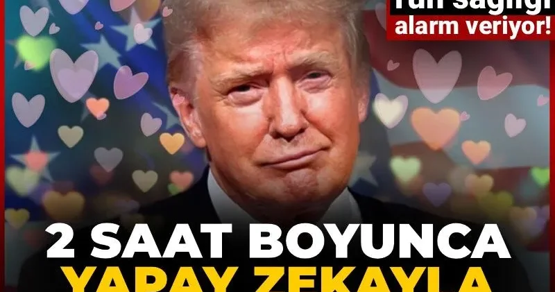 Trump ın ruh sağlığı alarm veriyor! 2 saat boyunca yapay zekayla kendini övdü
