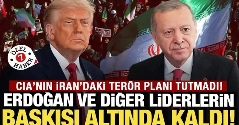 CIA İran raporunda kritik detay: Trump, Erdoğan ve diğer liderlerin baskısı altında kaldı