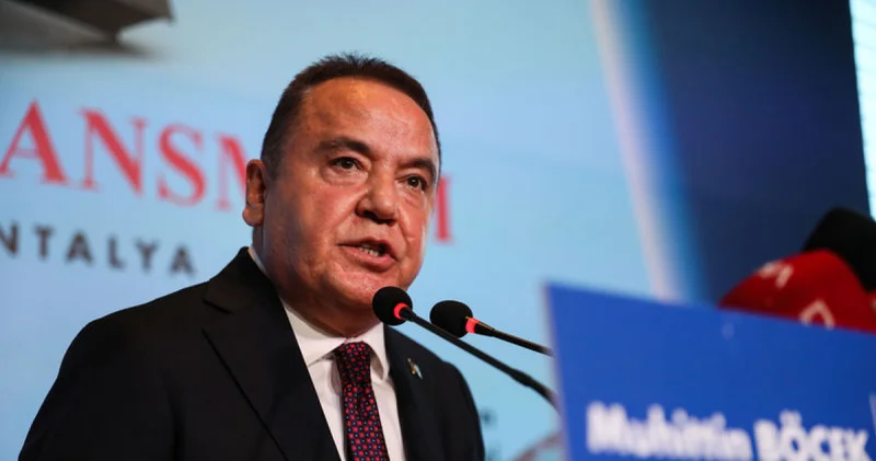 Eski Antalya Büyükşehir Belediye Başkanı Muhittin Böcek etkin pişmanlık başvurusu yaptı