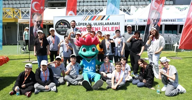 Nilüfer de özel çocukların spor coşkusu Bursa Haberleri