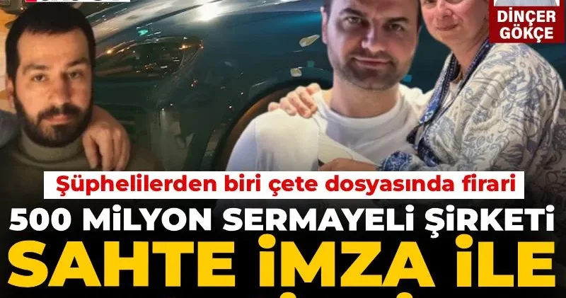 Lüks araç ithal eden 500 milyon sermayeli şirketi sahte imza ile ele geçirdiler!