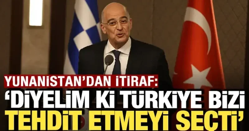 Yunanistan dan itiraf: Diyelim ki Türkiye bizi tehdit etmeyi seçti