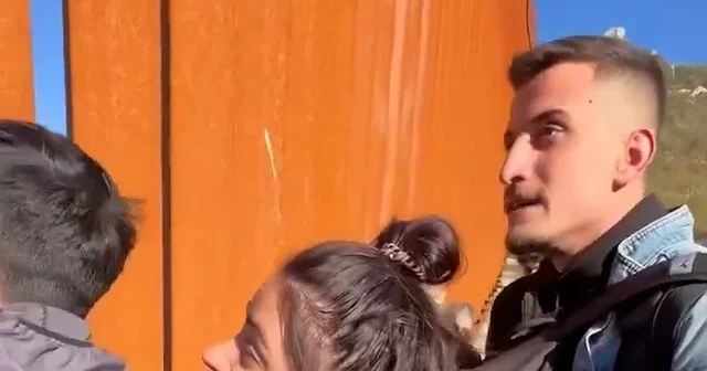 Kaçak yollarla ABD’ye giren gruptaki Türk dikkat çekti VİDEO İZLE