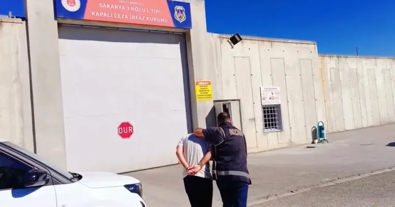 Sakarya da 1 milyon 681 bin liralık vurguna karışan suç örgütü üyesi tutuklandı