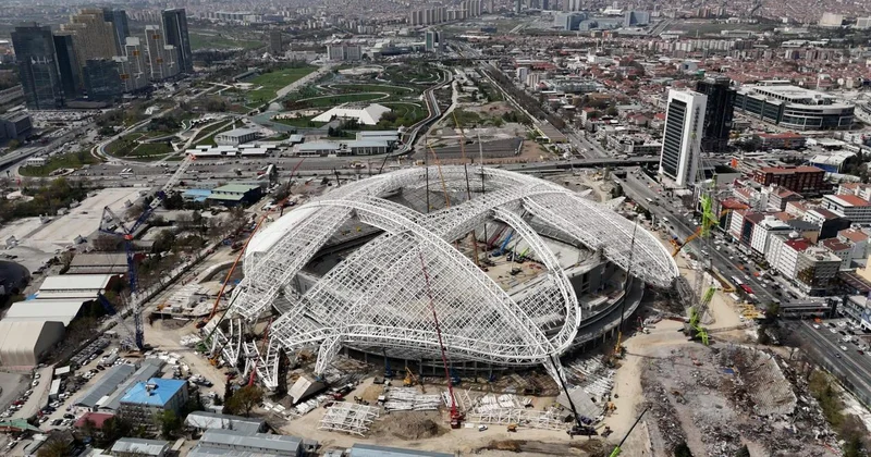 Ankara daki yeni stadyuma ilişkin bakanlardan ortak paylaşım