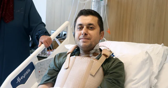 Aortu yırtılan hasta, yapay damarla hayata tutundu Gaziantep Haberleri