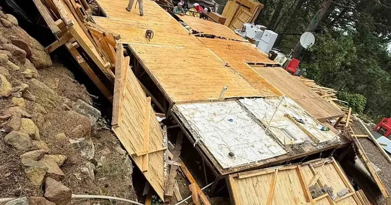 Olukbaşı Yaylası’nda yıkım sürüyor, vatandaşlar evlerini boşaltıyor