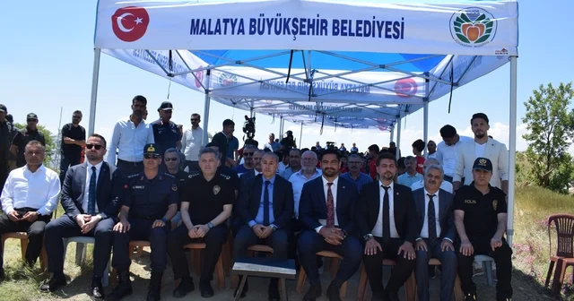 Türkiye Güreş Federasyonu Hatıra Ormanı Malatya da törenle açıldı Malatya Haberleri