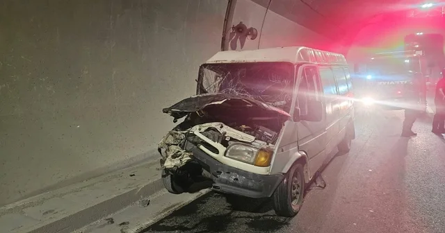 Osmangazi Tüneli içindeki trafik kazasında, 1 ağır 3 kişi yaralandı Bilecik Haberleri