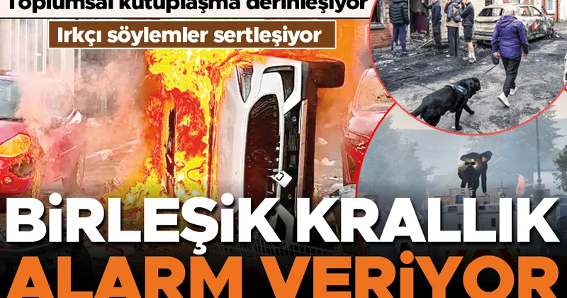 Toplumsal kutuplaşma derinleşiyor, ırkçı söylemler sertleşiyor… Birleşik Krallık alarm veriyor