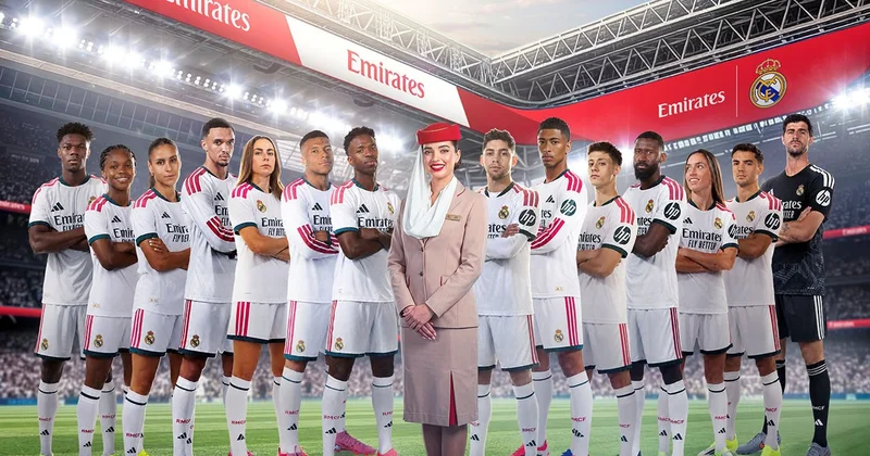 Emirates ile Real Madrid iş birliklerini 2031 yılına kadar uzattı