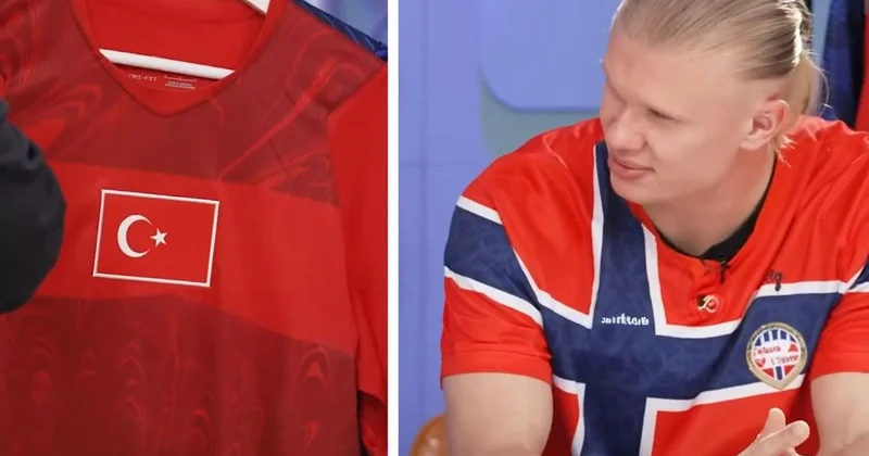 Erling Haaland, Türkiye formasına hayran kaldı