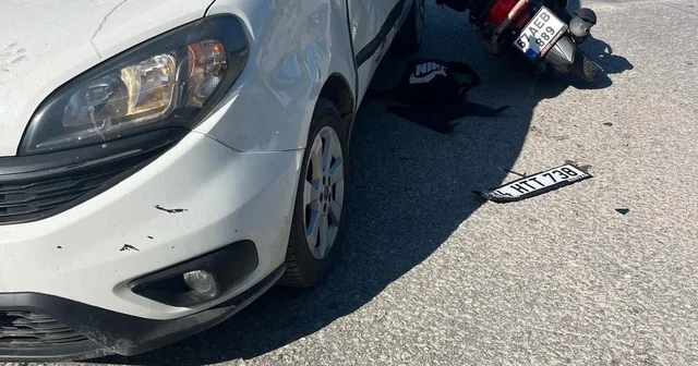 Alaplı da zincirleme kaza; Motosikletteki 2 kişi yaralandı Zonguldak Haberleri
